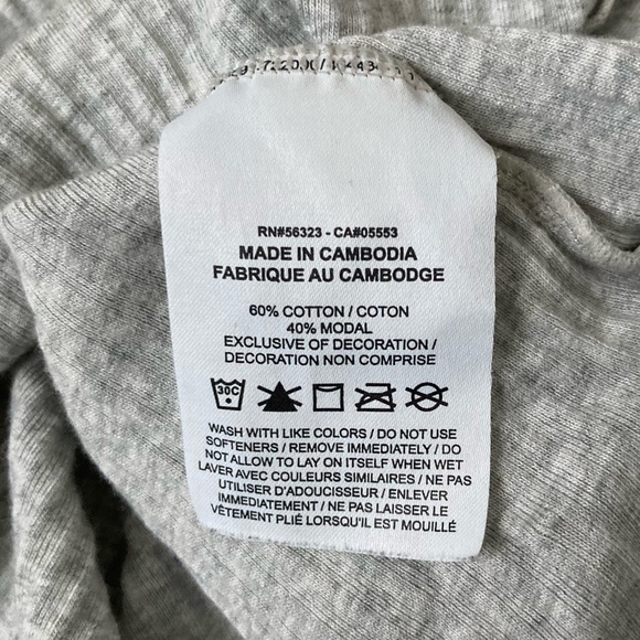 [Nike] Yoga Off Mat Ribbed Tank Top Grey Small - Picture 7 of 9